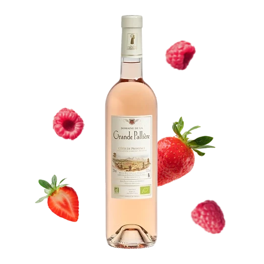 Vins bio Côtes de Provence à Correns | La Grande Pallière Rosé