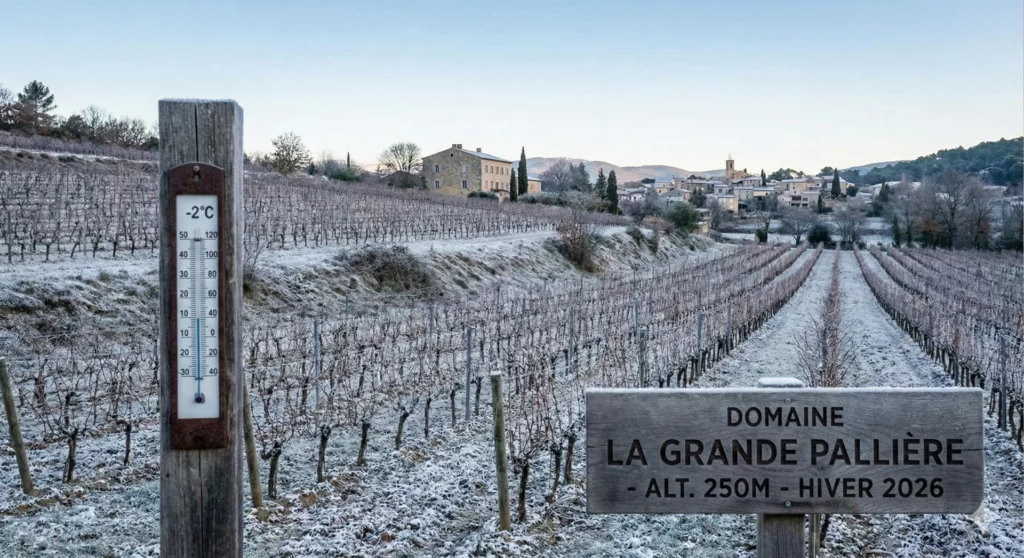 Altitude 250m : Le froid d'hiver, secret de nos arômes