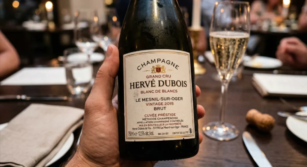 Comment lire une étiquette de champagne
