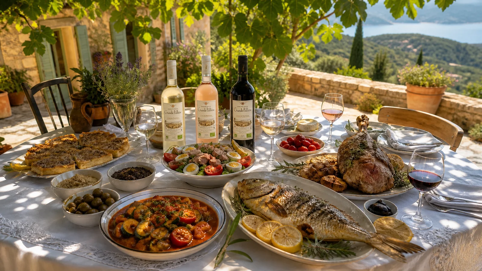 Le grand guide des accords mets et vins de Provence