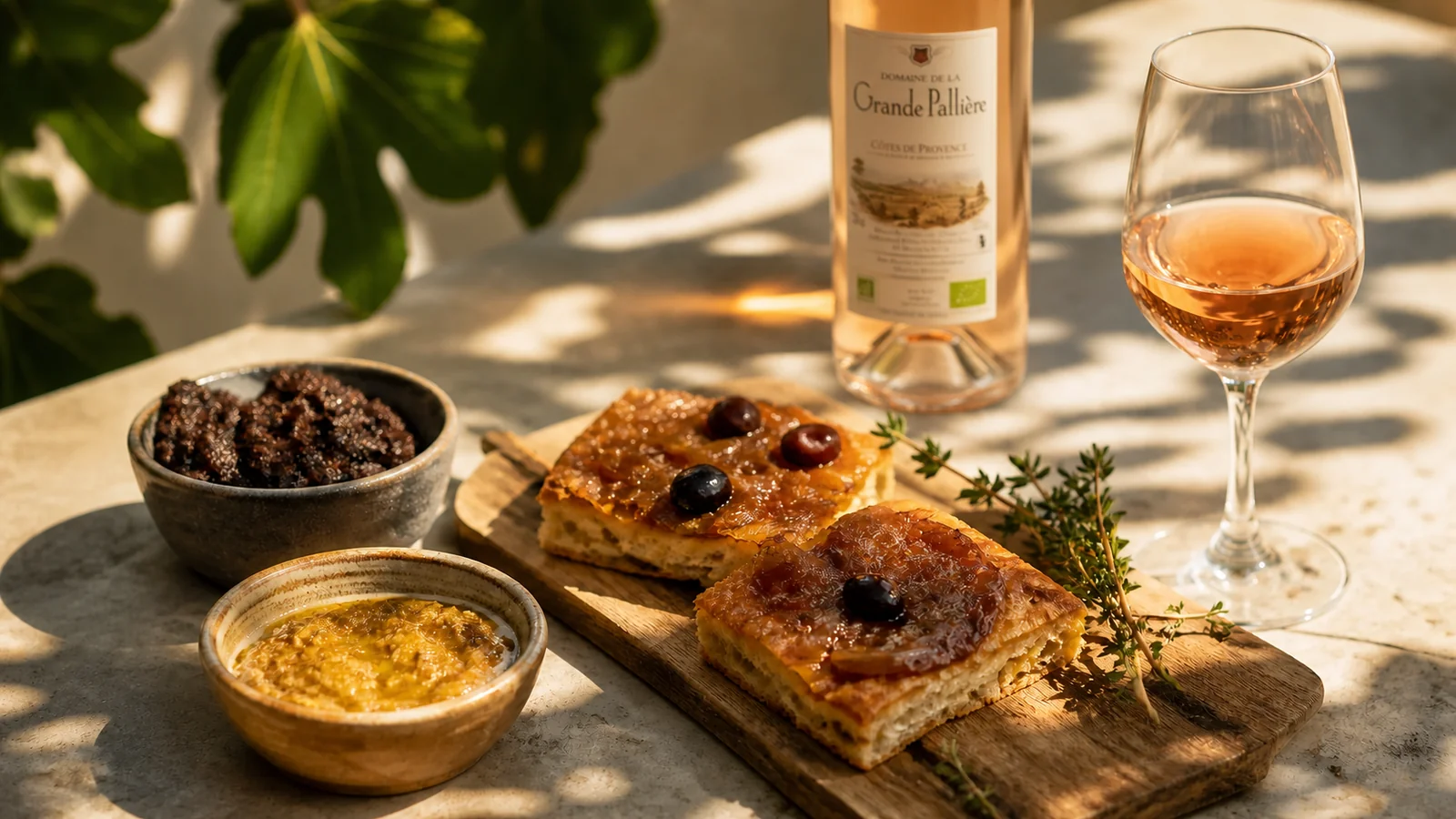 Apéro provençal : quel vin avec tapenade, anchoïade et pissaladière ?