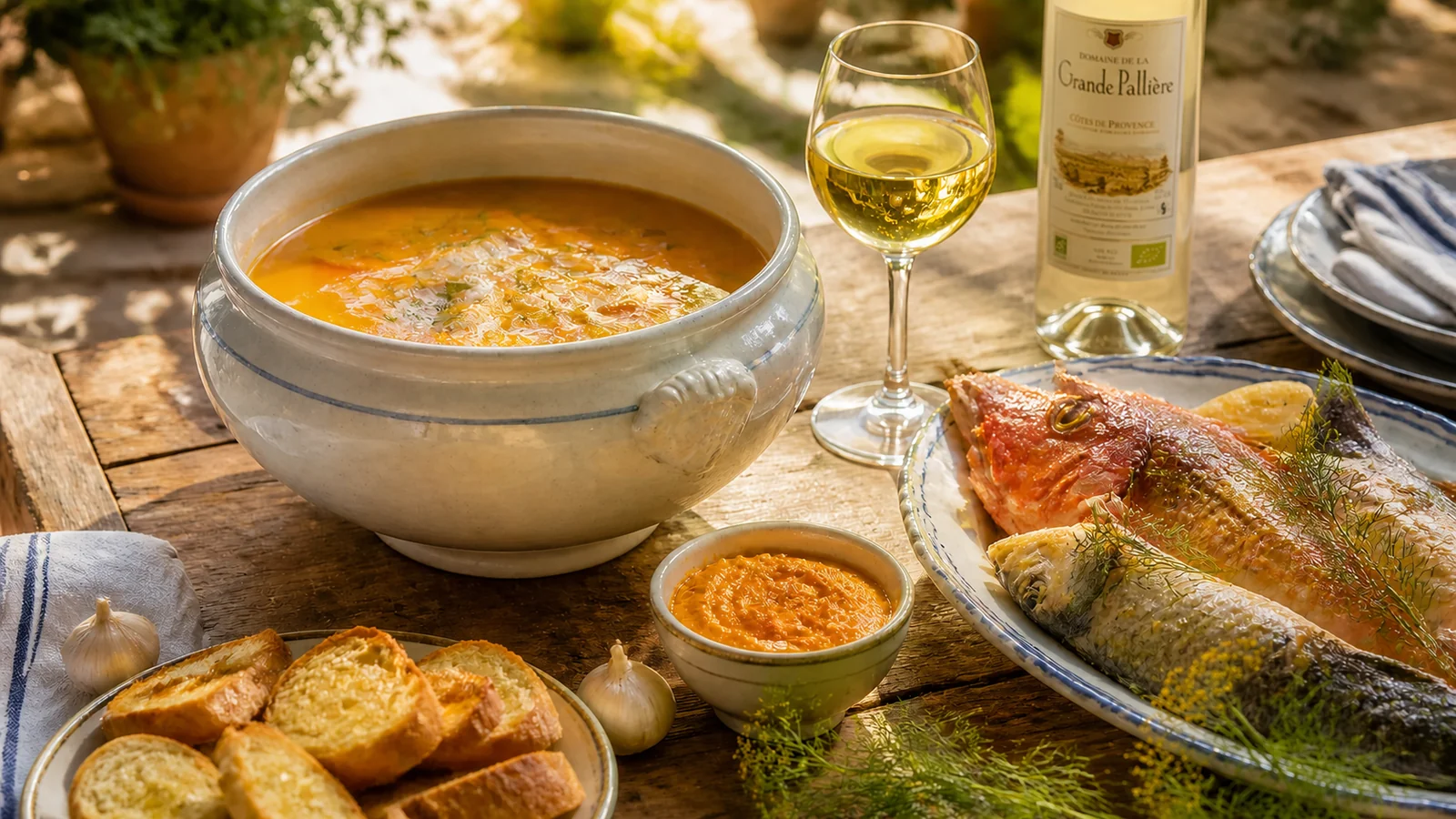 Bouillabaisse : faut-il vraiment un vin blanc ?